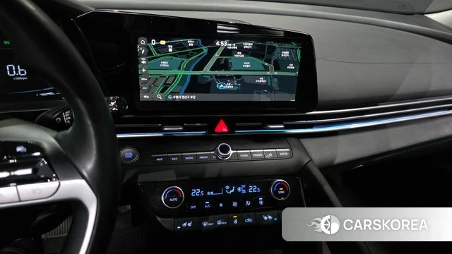 Hyundai The New Avante (CN7) 2023 Черный из Кореи, фото 5