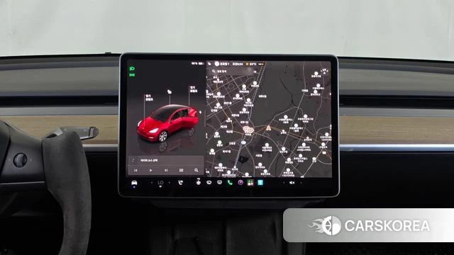 Tesla Model Y 2022 Красный из Кореи, фото 5