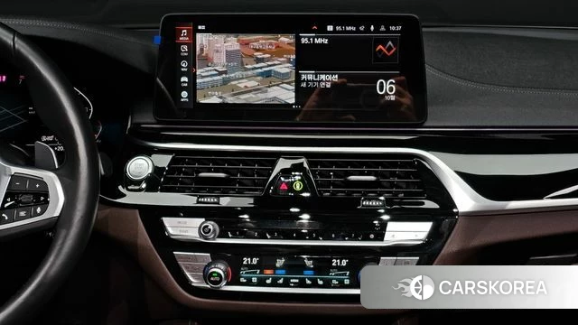 BMW 5 Series (G30) 2022 Черный из Кореи, фото 5