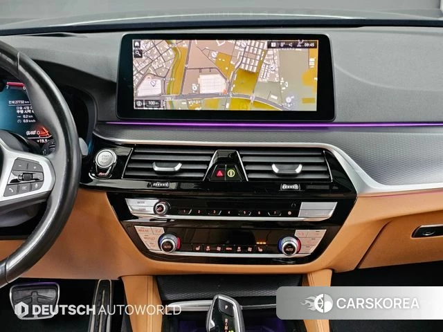 BMW 5 Series (G30) 2021 Черный из Кореи, фото 5