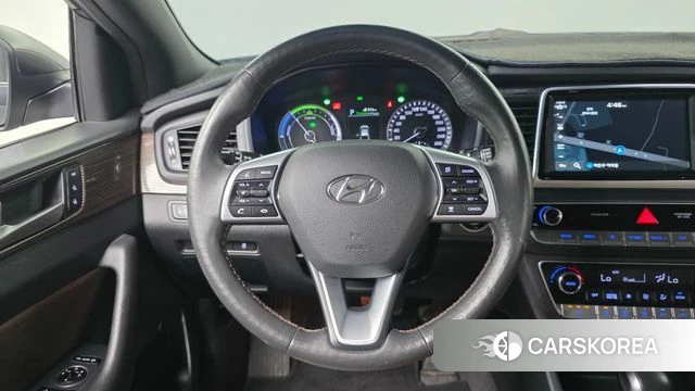 Hyundai Sonata New Rise Hybrid 2018 Серый из Кореи, фото 5