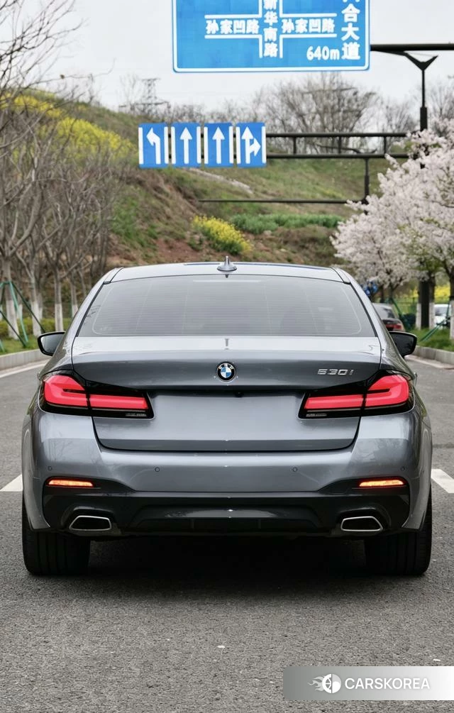 BMW 5 series 2021 Темно-серый из Китая, фото 5
