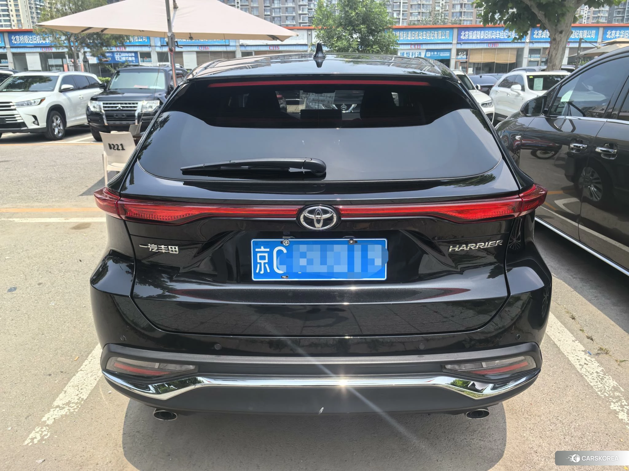 Toyota Harrier 2021 Черный из Китая, фото 5