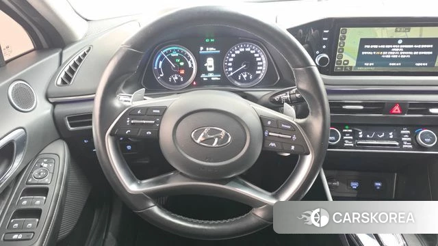 Hyundai Sonata Hybrid (DN8) 2023 Белый из Кореи, фото 5