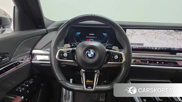 BMW 7 Series (G70) 2023 Черный из Кореи, фото 5
