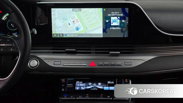 Hyundai The New Grandeur IG Hybrid 2022 Белый из Кореи, фото 5