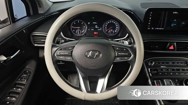 Hyundai The New Santa Fe 2021 Белый из Кореи, фото 5