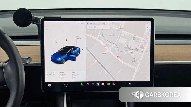 Tesla Model 3 2020 Синий из Кореи, фото 5