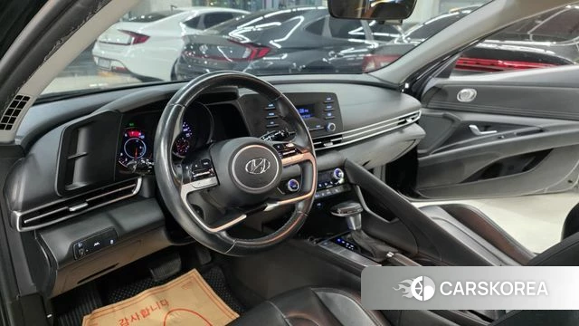 Hyundai Avante (CN7) 2021 Черный из Кореи, фото 5