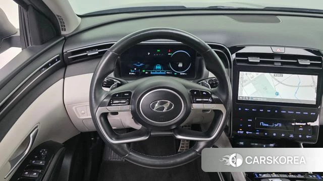 Hyundai Tucson Hybrid (NX4) 2021 Серебряный из Кореи, фото 5