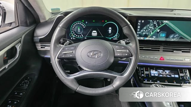 Hyundai The New Grandeur IG Hybrid 2022 Белый из Кореи, фото 5