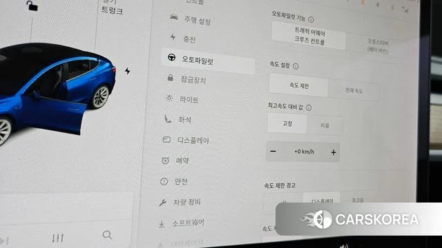 Tesla Model 3 2021 Синий из Кореи, фото 5