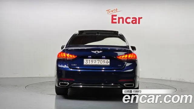 Genesis G80 2018 Синий из Кореи, фото 5