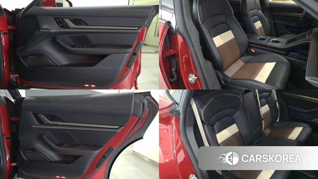 Porsche Taycan 2025 Красный из Кореи, фото 5