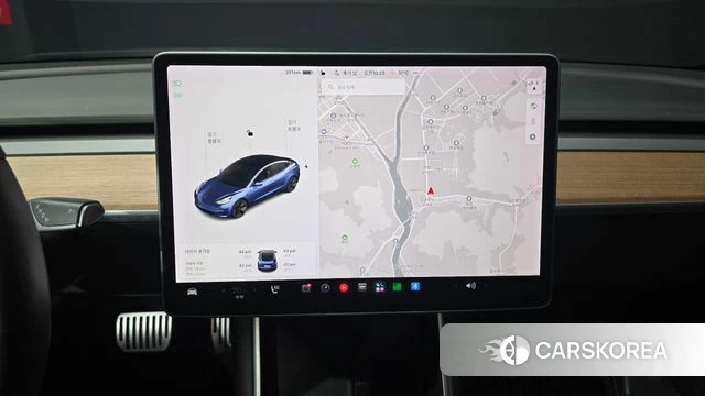 Tesla Model 3 2020 Синий из Кореи, фото 5