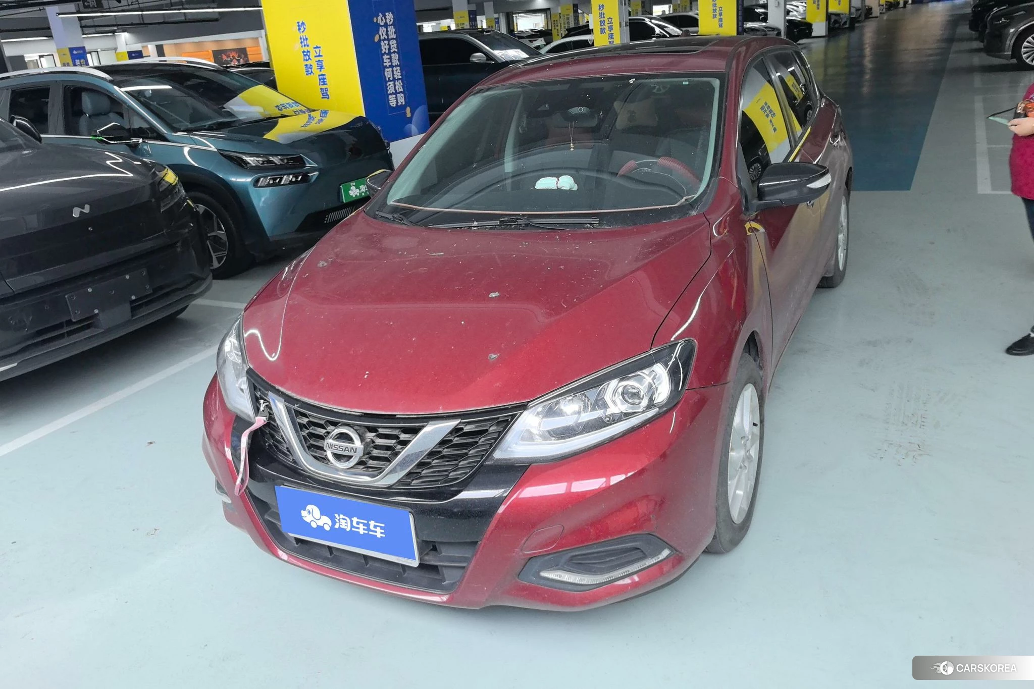 Nissan Tiida 2020 Красный из Китая, фото 5