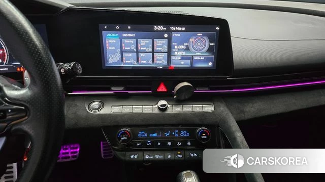 Hyundai Avante (CN7) 2022 Небесно-голубой из Кореи, фото 5