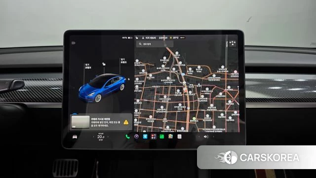 Tesla Model 3 2021 Синий из Кореи, фото 5