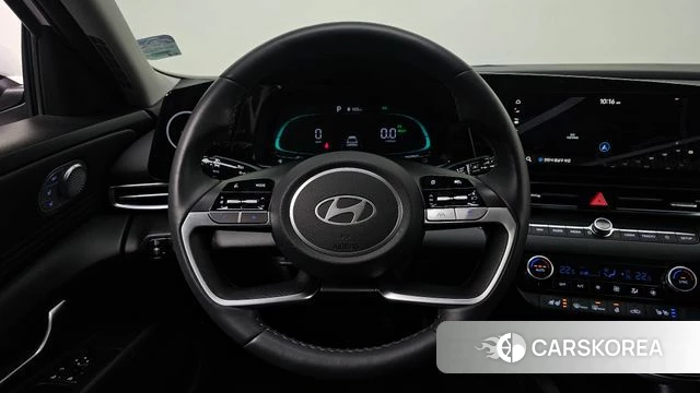 Hyundai The New Avante Hybrid (CN7) 2024 Белый из Кореи, фото 5