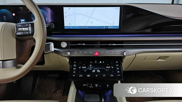 Hyundai Grandeur Hybrid (GN7) 2024 Черный из Кореи, фото 5