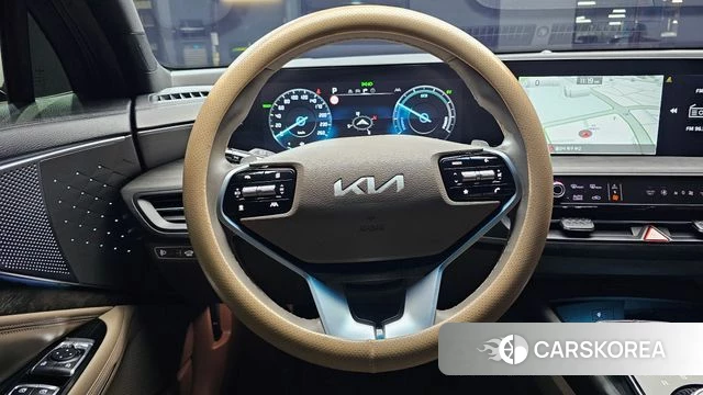 Kia K8 Hybrid 2024 Белый из Кореи, фото 5