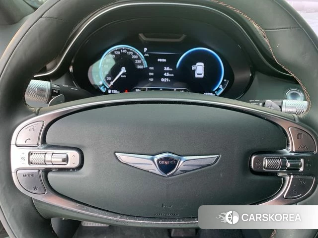 Genesis GV70 2021 Темно-зеленый из Кореи, фото 5