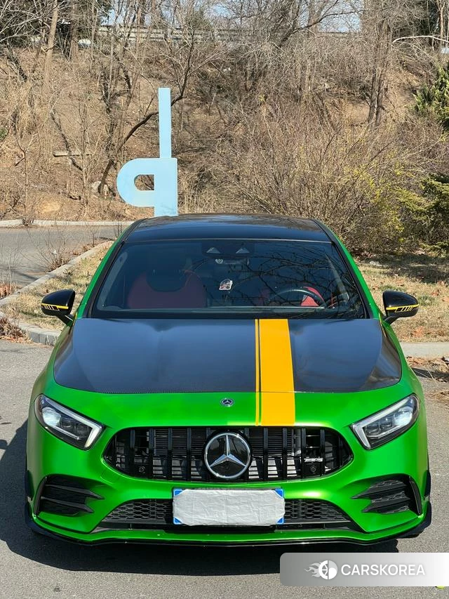 Mercedes-Benz AMG A-Class 2021 Зеленый из Китая, фото 5