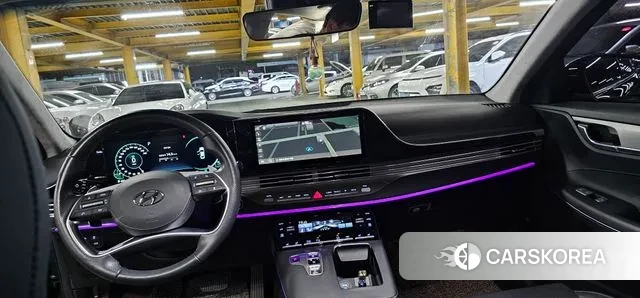 Hyundai The New Grandeur IG Hybrid 2021 Черный из Кореи, фото 5
