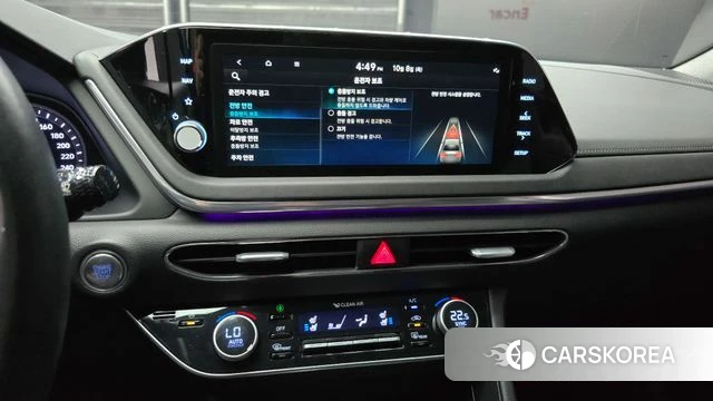 Hyundai Sonata (DN8) 2022 Черный из Кореи, фото 5