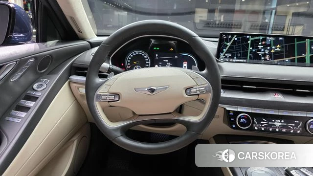 Genesis G80 (RG3) 2021 Синий из Кореи, фото 5