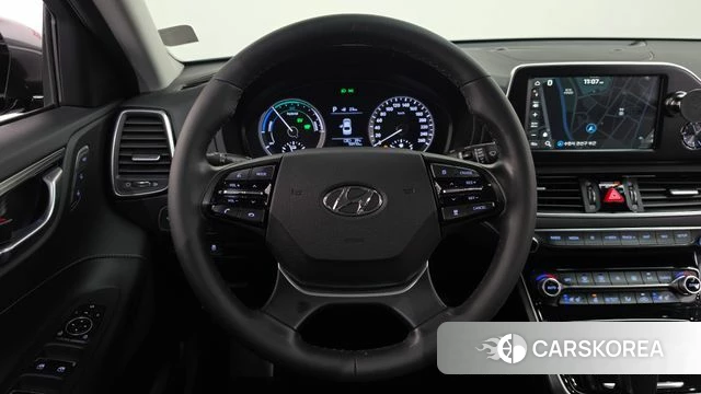 Hyundai Grandeur IG Hybrid 2019 Серый из Кореи, фото 5