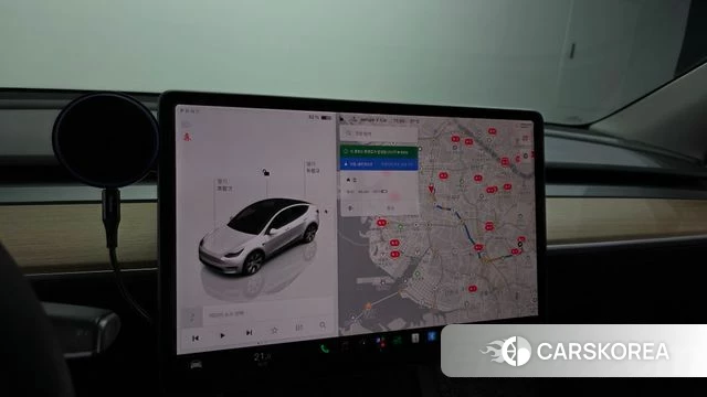 Tesla Model Y 2022 Белый из Кореи, фото 5