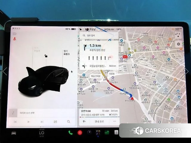 Tesla Model 3 2020 Черный из Кореи, фото 5