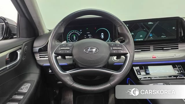 Hyundai The New Grandeur IG Hybrid 2021 Черный из Кореи, фото 5