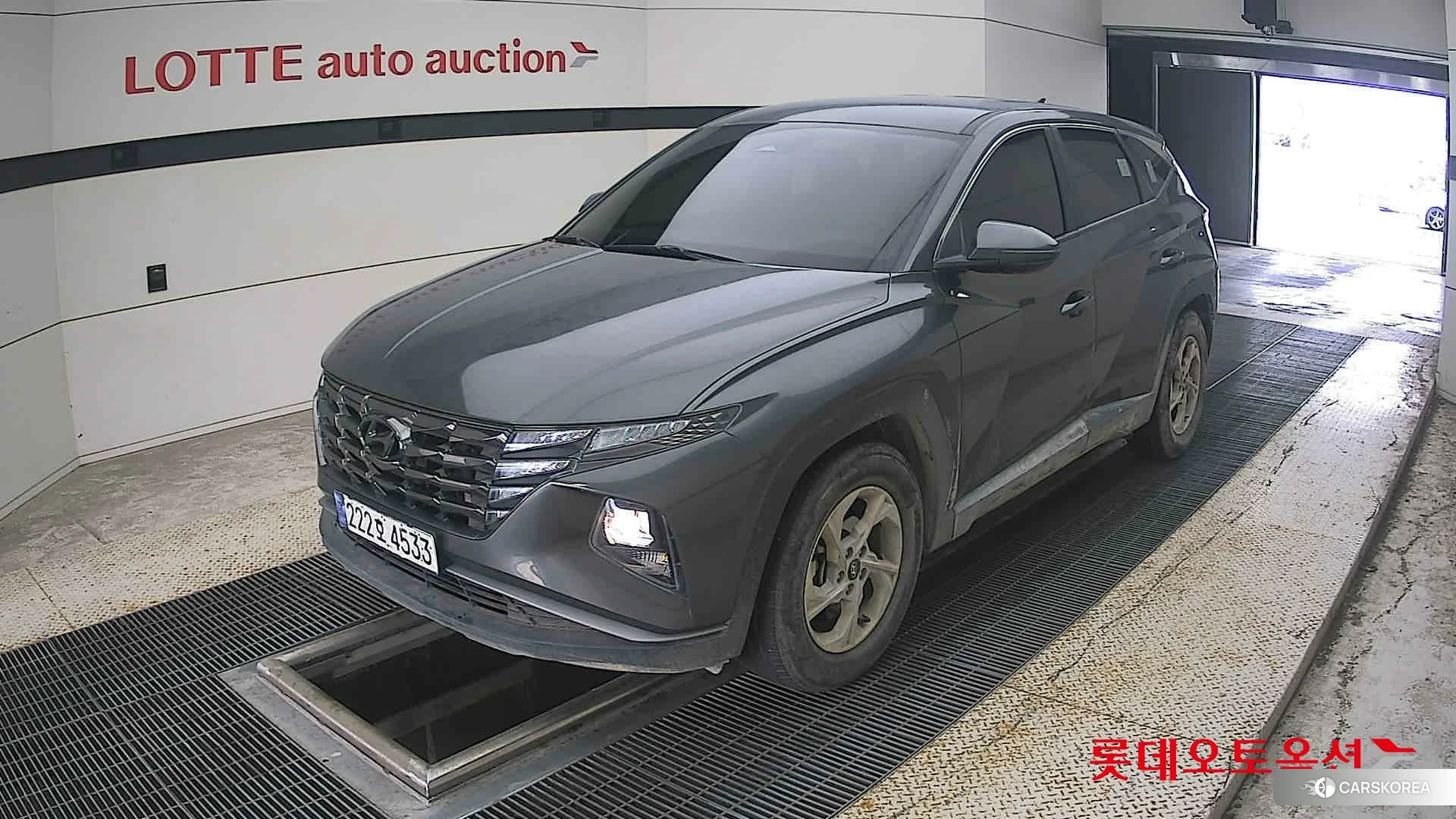 Hyundai Tucson 2023 Amazon Grey Metallic из Кореи, фото 5