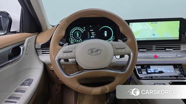 Hyundai The New Grandeur IG Hybrid 2019 Белый из Кореи, фото 5