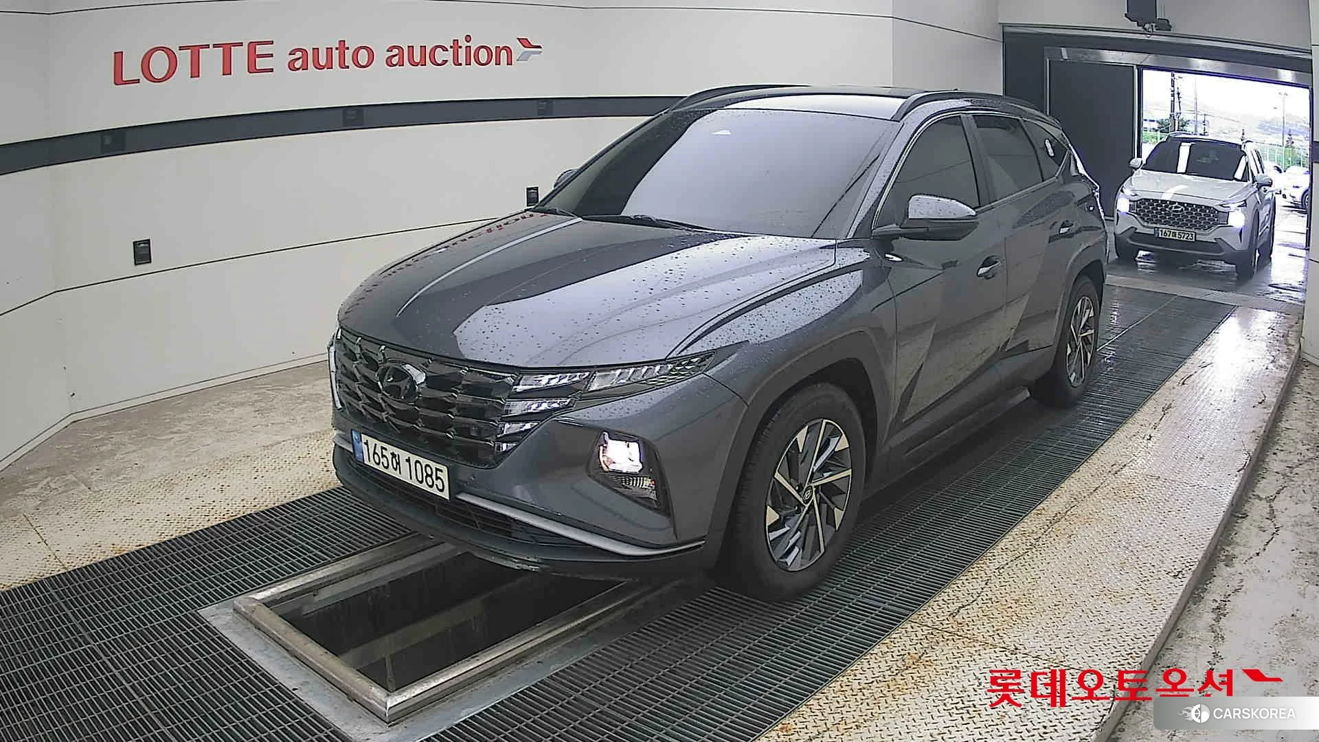 Hyundai Tucson 2022 Titanium Grey Metallic из Кореи, фото 5