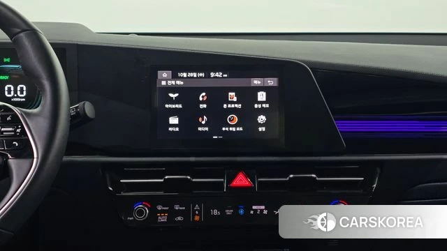 Kia Di Ol Nu Niro 2023 Цвет галактики из Кореи, фото 5