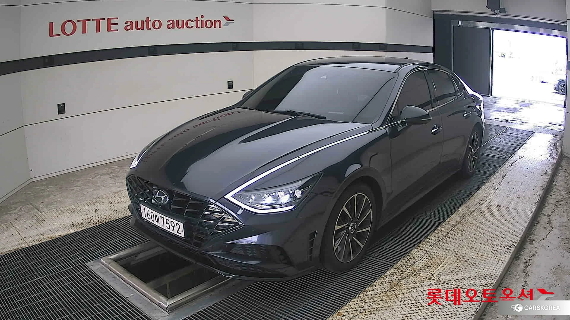 Hyundai Sonata 2022 Oxford Blue Metallic из Кореи, фото 5