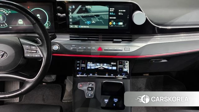 Hyundai The New Grandeur IG Hybrid 2020 Серый из Кореи, фото 5