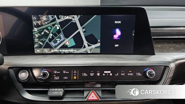 Kia K8 Hybrid 2022 Черный из Кореи, фото 5