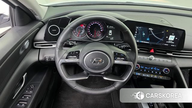 Hyundai Avante (CN7) 2021 Белый из Кореи, фото 5