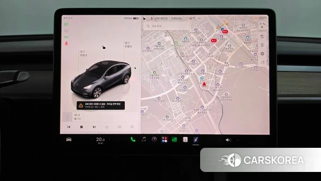 Tesla Model Y 2022 Серебряный из Кореи, фото 5