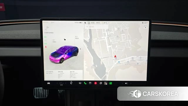 Tesla Model 3 2024 Синий из Кореи, фото 5