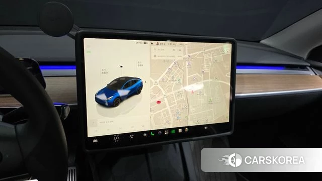 Tesla Model Y 2024 Синий из Кореи, фото 5