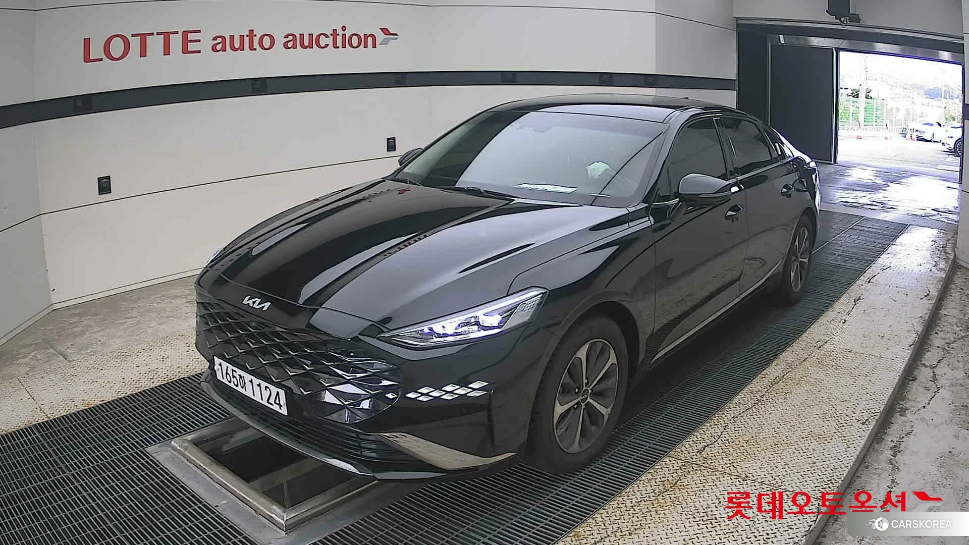 Kia K8 Hybrid 2022 Aurora Black Pearl из Кореи, фото 5