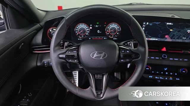Hyundai The New Avante (CN7) 2024 Черный из Кореи, фото 5