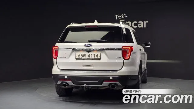 Ford Explorer 2018 Белый из Кореи, фото 5