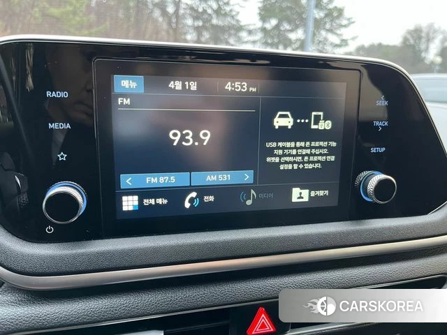 Hyundai Sonata (DN8) 2019 Белый из Кореи, фото 5