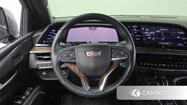 Cadillac Escalade 5th Generation 2024 Белый двухцветный из Кореи, фото 5